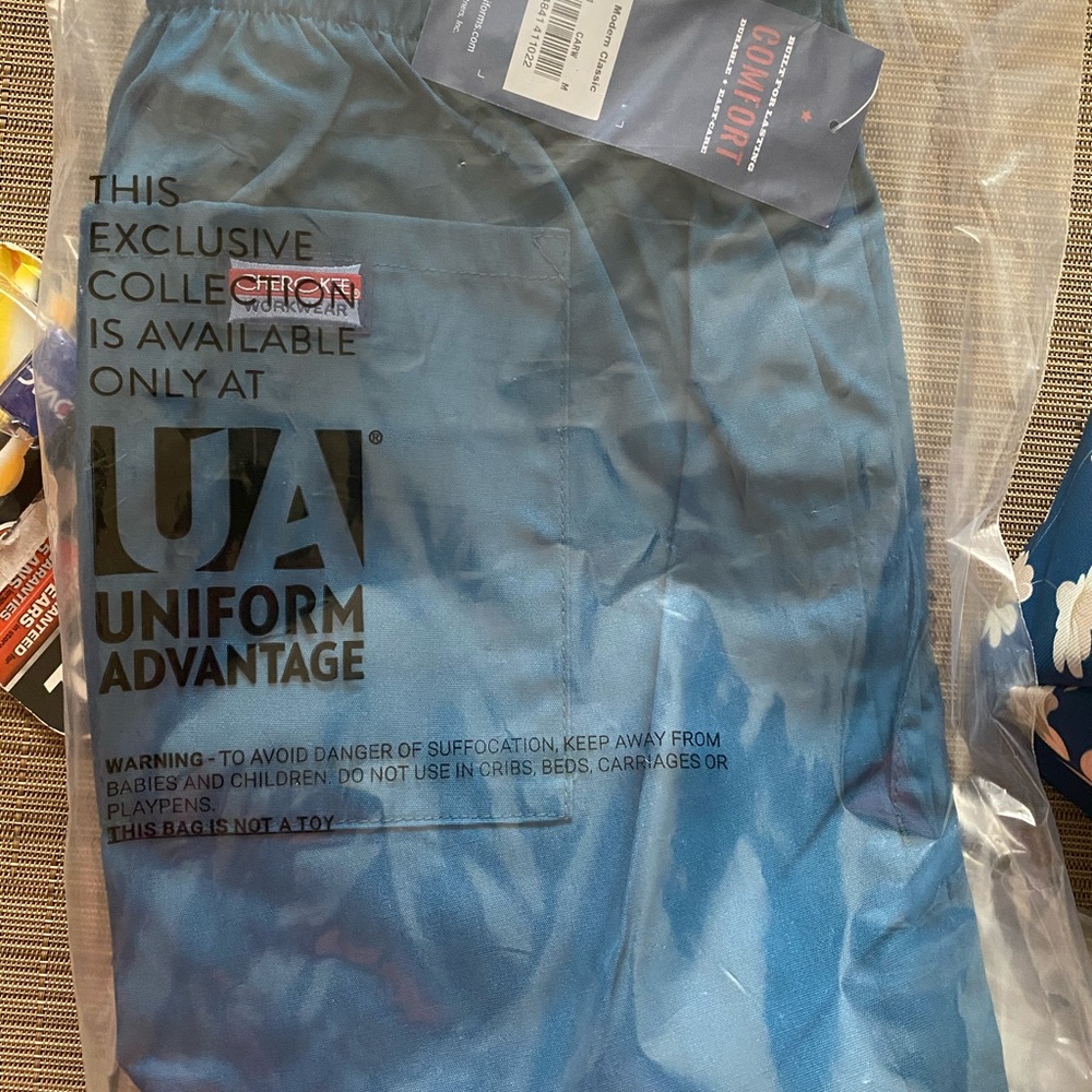 teal scrubs